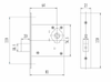 ML1054 Single Cylinder Mortise Deadbolt Lock for Entry Doors
