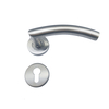 Factory price good quality new style silver or gold aluminum door lever handle 