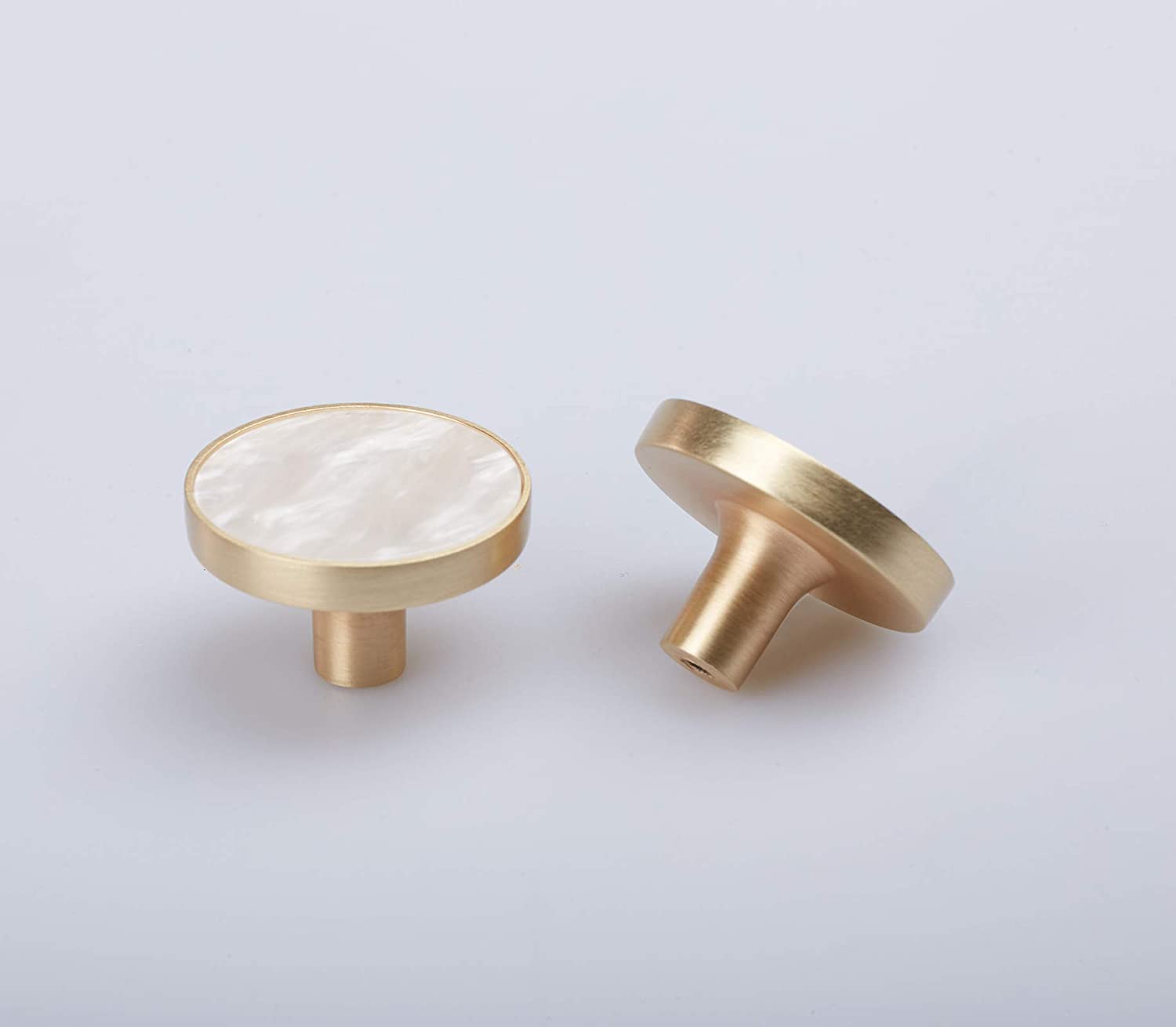 Marble and Brass Knobs Handle