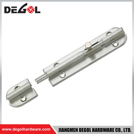 4 inch Silver stainless steel sliding bolts safety door bolts