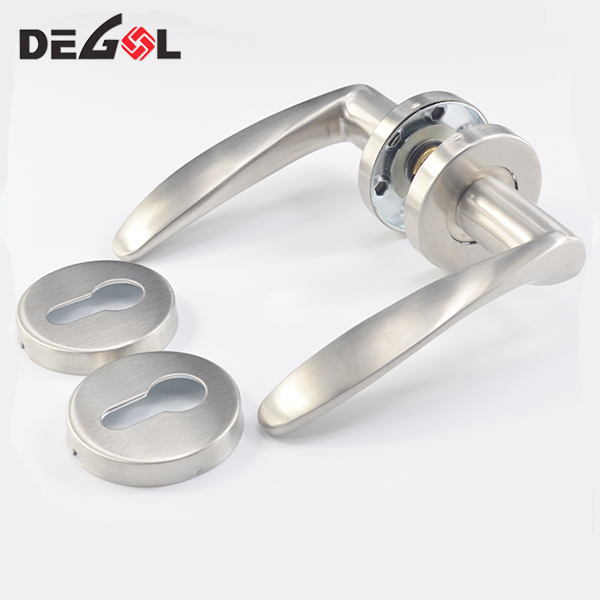 LH1072 Stainless Steel Heavy Duty Solid Lever Type Self Locking Door