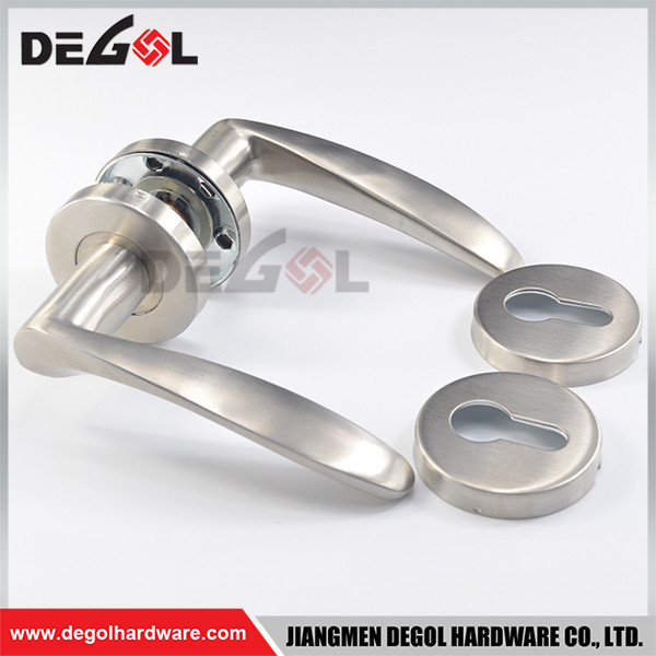 solid lever door handle
