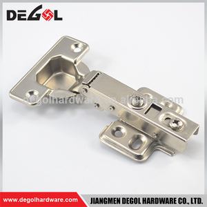 Top quality iron fix on hydraulic full overlay furniture european corner cabinet hinges