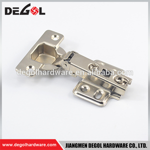 China factory cheaper price slide on 35mm cup soft close full overlay kitchen cabinet hinges