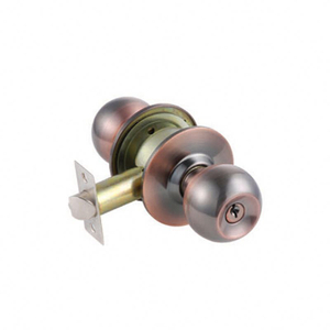 Bangladesh style Stainless steel cylindrical lock double sided hotel room door lock