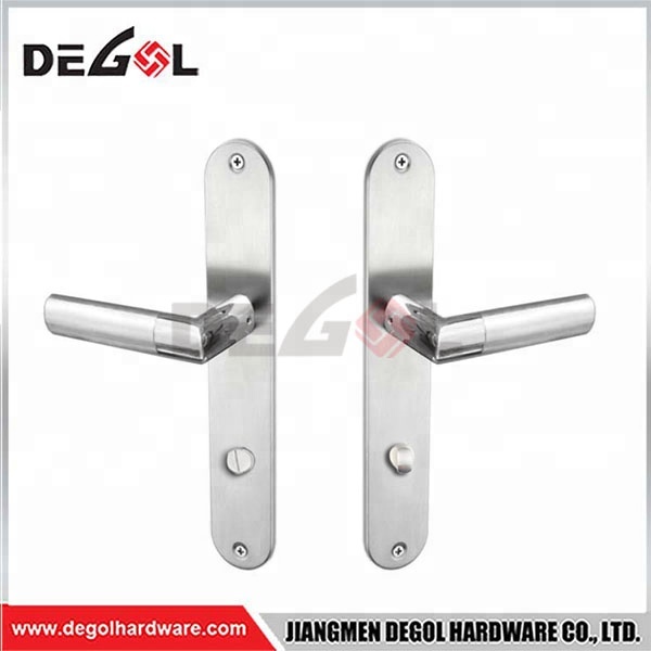 Front door door lock for apartment interior door plate handle