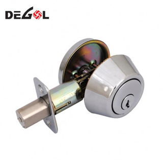 Best Price Round Lock With Brass Cylinder Cabinet Deadbolt Locks From China