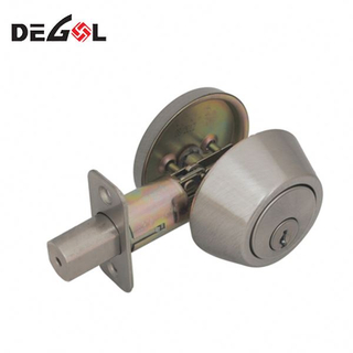 New Product Steel Round With Three Deadbolt Mortise 4585 Wooden Door Lock