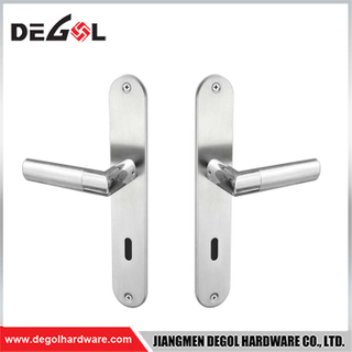 New Product On Gold Elegant Door Handle Supplier Plate Z1332E9