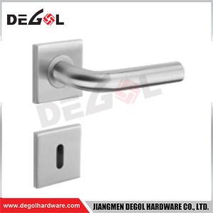 New Product Stainless Steel Gate On Plate Door Handle Lock