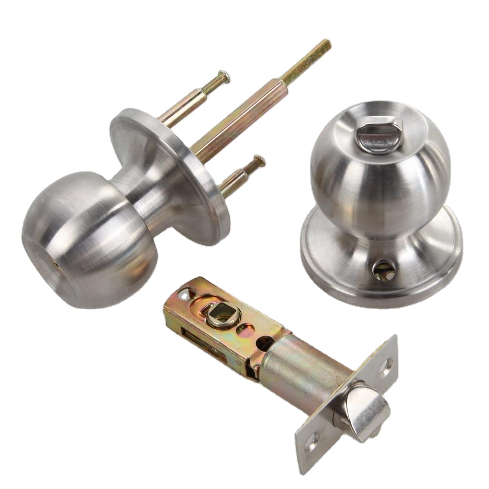 BDL1042 Stainless steel tubular knob different types of door lock