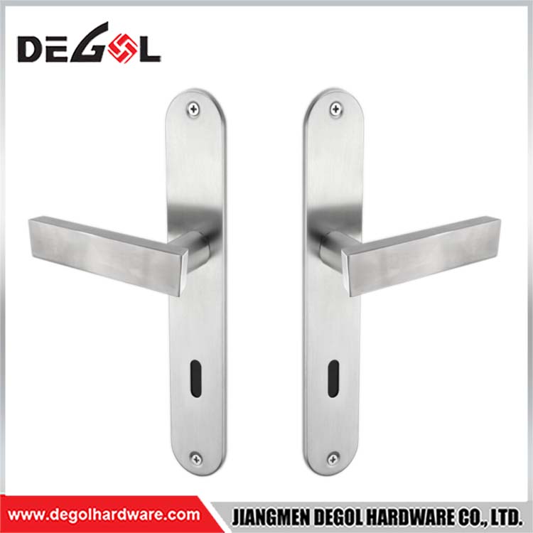 wooded door handles