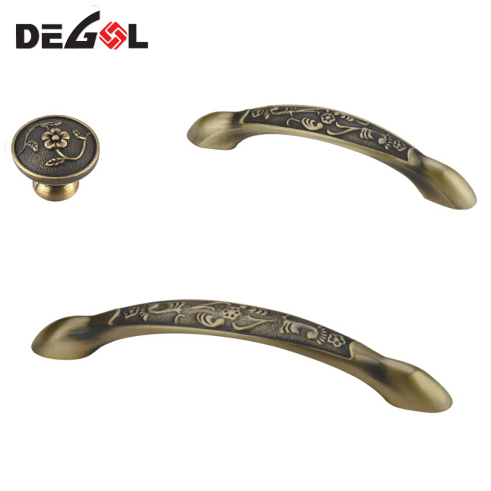 China wholesale Luxury stainless steel gold kitchen cabinet handles