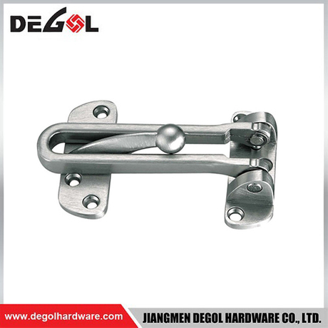 108*63mm Silver stainless steel swing bar door guard door bolt for safety 
