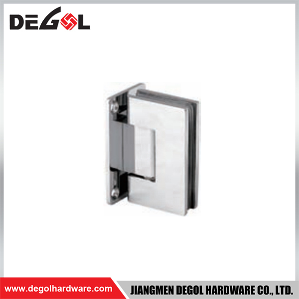 YC101 Glass Door Hingers Satin Chrome Black