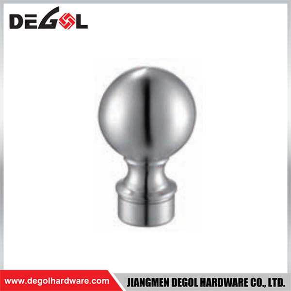 YA111 Handrail end fittings Satin Chrome Black