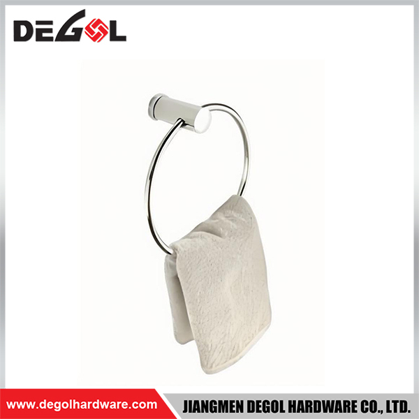 TR1005 Modern 304 Stainless Steel Bathroom Accessories Rustproof Towel Hanging Ring for Hotels Luxury Bathroom Towel Bar