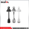 DS1044 Manufacturer wholesale horseshoe top stainless steel zinc alloy horseshoe door top door support foot blocking door stopper
