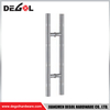 YE109 Glass Door Fitting Satin Chrome Black