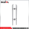 YE114 Glass Door Fitting Satin Chrome Black