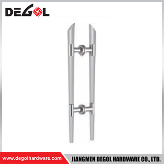 YE114 Glass Door Fitting Satin Chrome Black