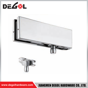 YE204 Glass Door Fitting Satin Chrome Black