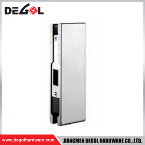 YE209 Glass Door Fitting Satin Chrome Black