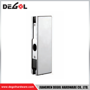 YE212 Glass Door Fitting Satin Chrome Black