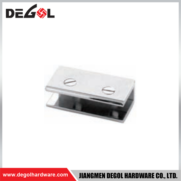 YC220 Glass Door Hingers Satin Chrome Black