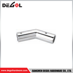 YC410 Glass Door Hingers Satin Chrome Black