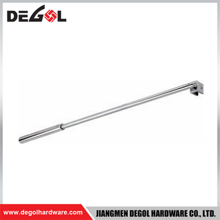 YC414 Glass Door Hingers Satin Chrome Black