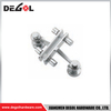 YG112 Glass Curtain Wall Series Satin Chrome Black