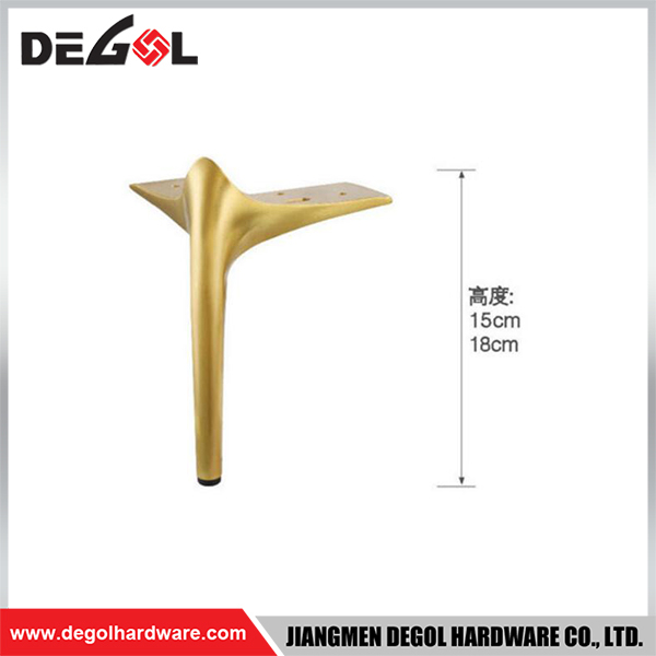 FL1132 Metal Furniture Legs Heavy Duty Wrought Iron Right Angle Sofa Leg