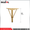 FL1160 Metal Furniture Legs Heavy Duty Wrought Iron Right Angle Sofa Leg
