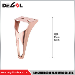 FL1102 Metal Furniture Legs Heavy Duty Wrought Iron Right Angle Sofa Leg