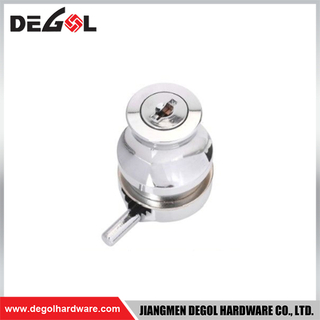 GDL0001 glass door lock steel commercial tempered sliding house hotel commercial 