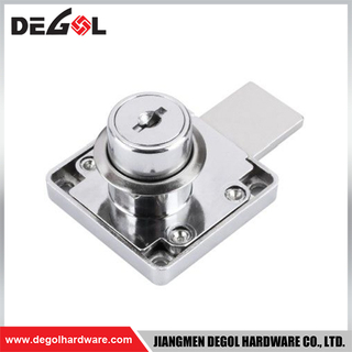 DL007 Furniture Hardware Drawer Lock Side Mounting Drawer Lock with Key