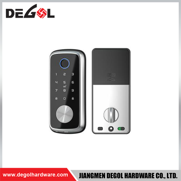 SML14 Zinc Alloy Door Handle Smart Lock Matt Black/ Satin Silver