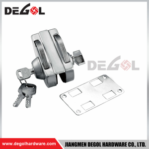 GL1005 glass door lock stainless steel commercial tempered frameless sliding house hotel