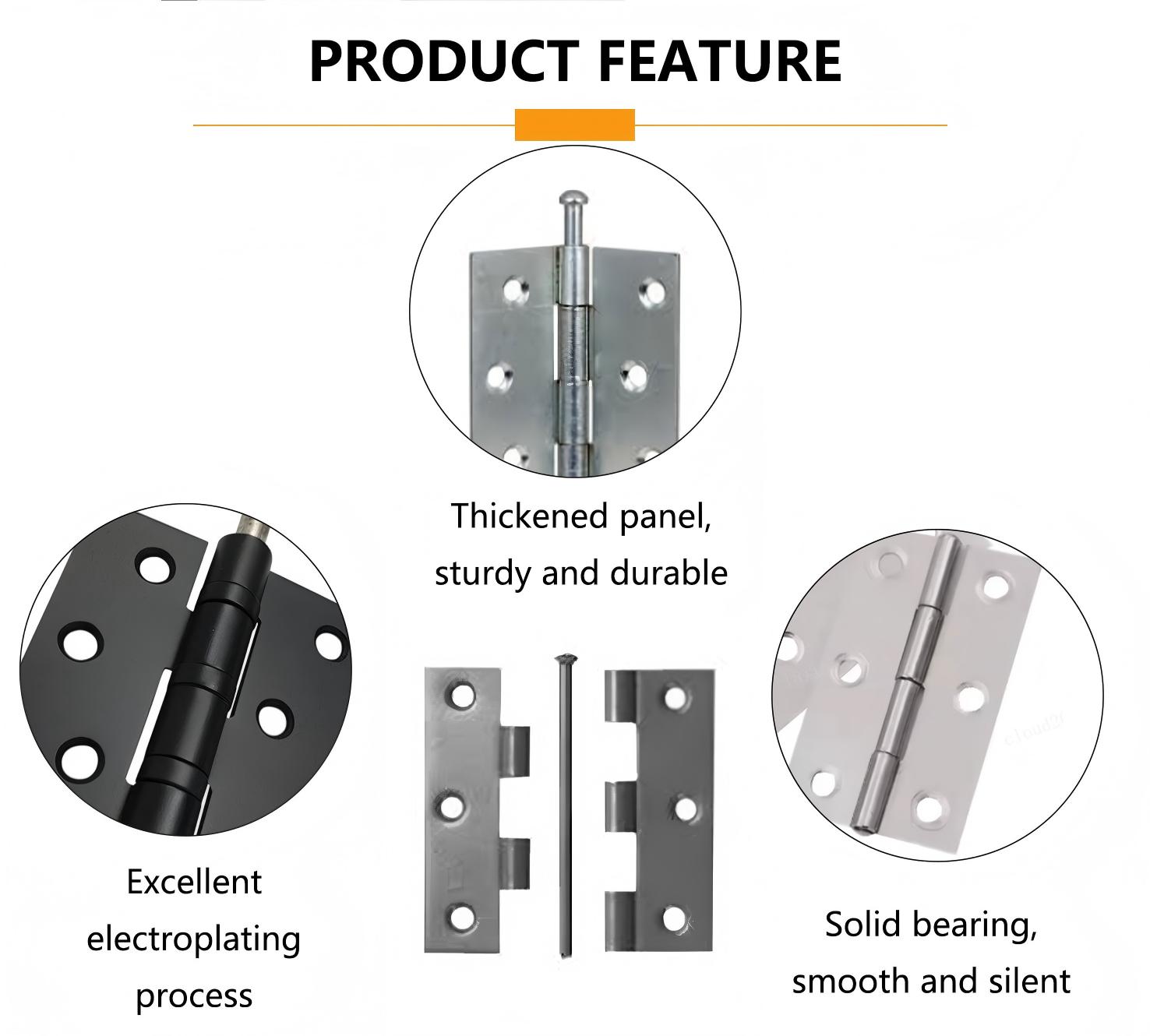 Loose Pin Butt Hinge Plain Penrod Design Removable Steel Lift Off Hinge For Household Commercial Door Hardware Fittings