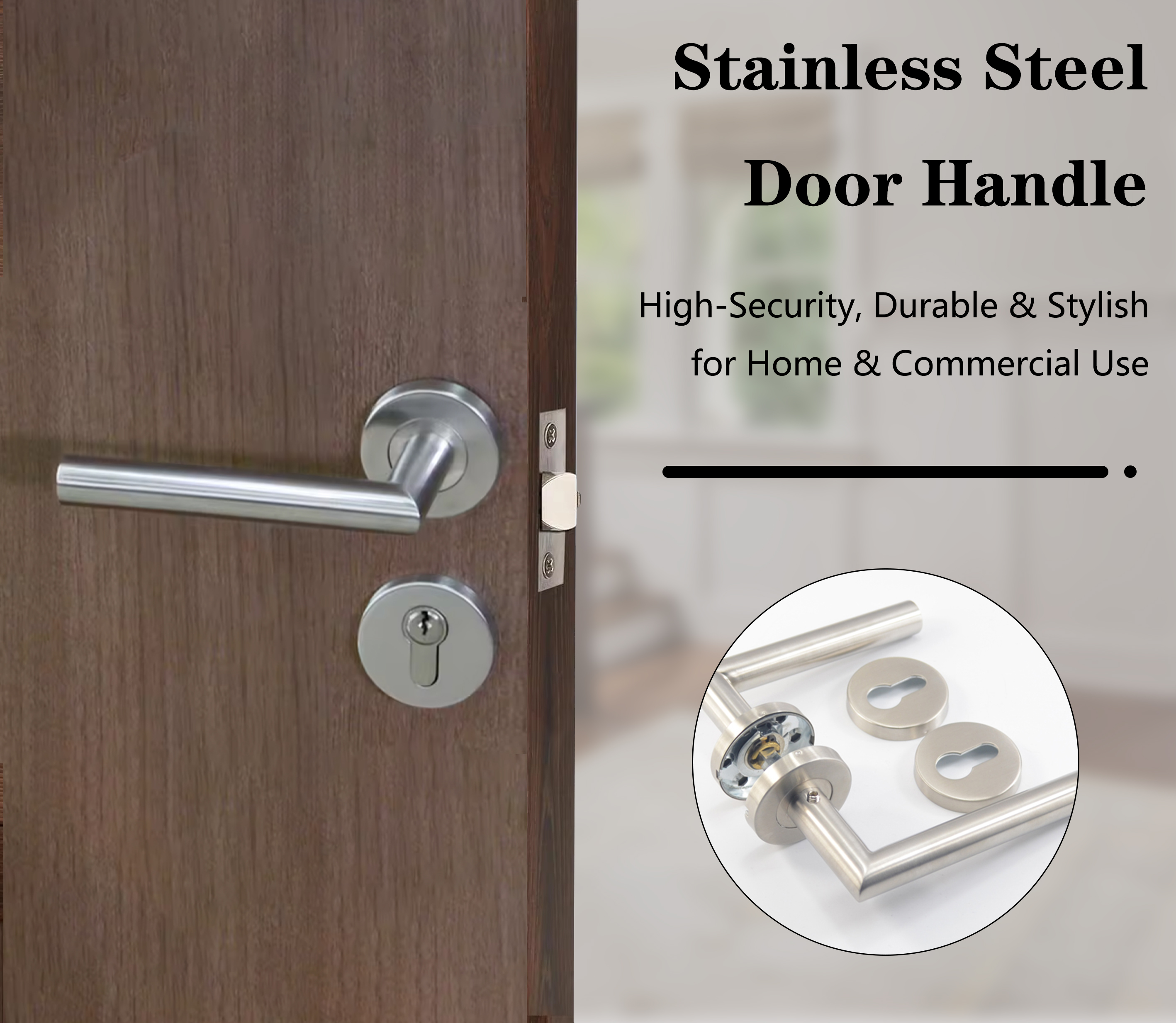Standard Door Lever Compliant with Australian Residential Building Codes