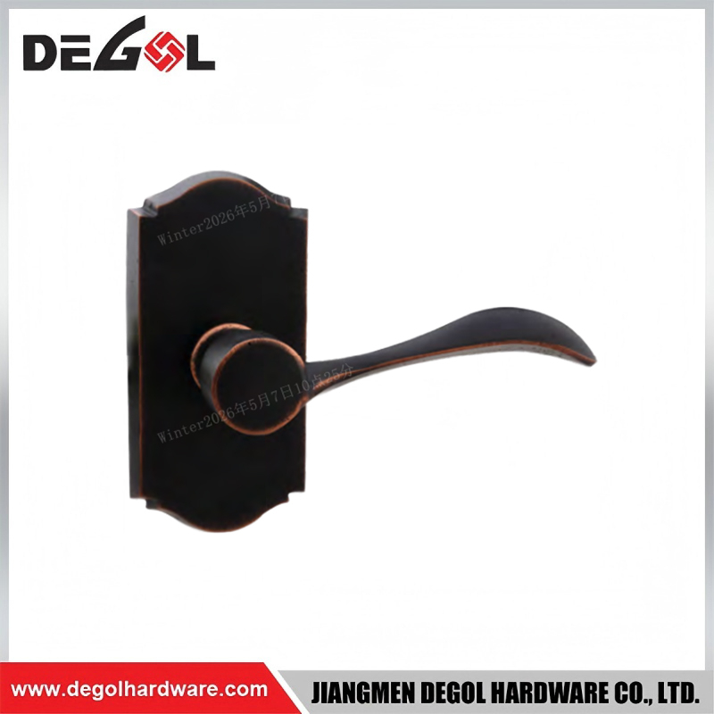 Weatherproof Tubular Door Lever Smooth Operation Ergonomic Design Made in China Direct Supply