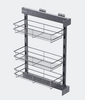 CPB20 Kitchen Cabinet Pull-out Baskets Are Used for Kitchen Storage