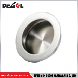 Oval Center Flush Pull Symmetrical Design High Grade Commercial Door Accessories
