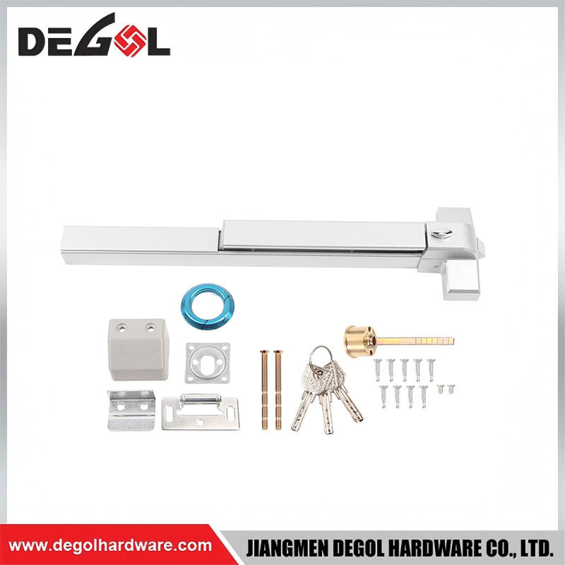 Fire Door Touch Bar Anti Impact Design For School Hospital Safety Door Hardware
