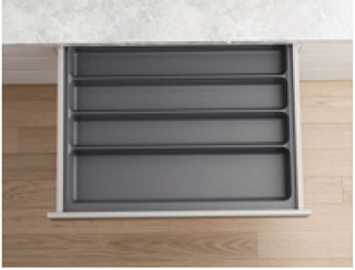 CT-700G Classical Tray with fixed slots to fit to the drawer width 