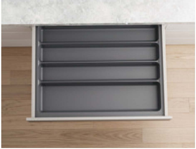 CT-700G Classical Tray with fixed slots to fit to the drawer width 