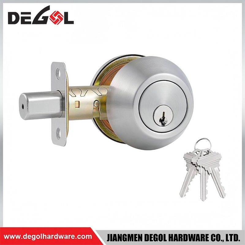 Stainless Steel Cylinder Deadbolt Lock for Heavy Duty Door Applications