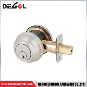 Round Cylinder Deadbolt for Standard Residential and Commercial Doors