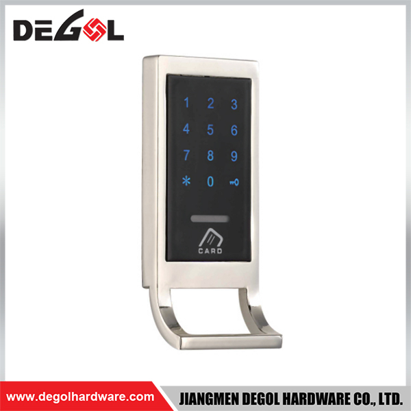 SML131 Zinc Alloy Door Handle Smart Lock Matt Black/ Satin Silver
